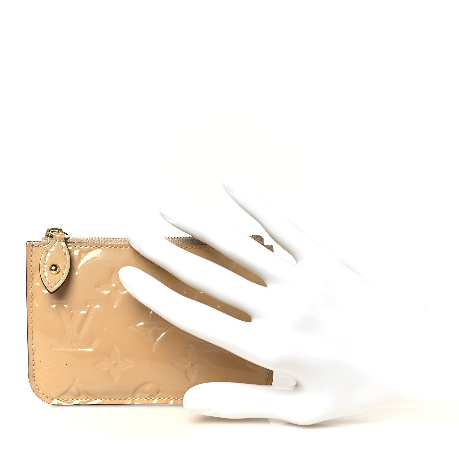 Louis Vuitton Vernis Key Pouch Dune 2 of 8