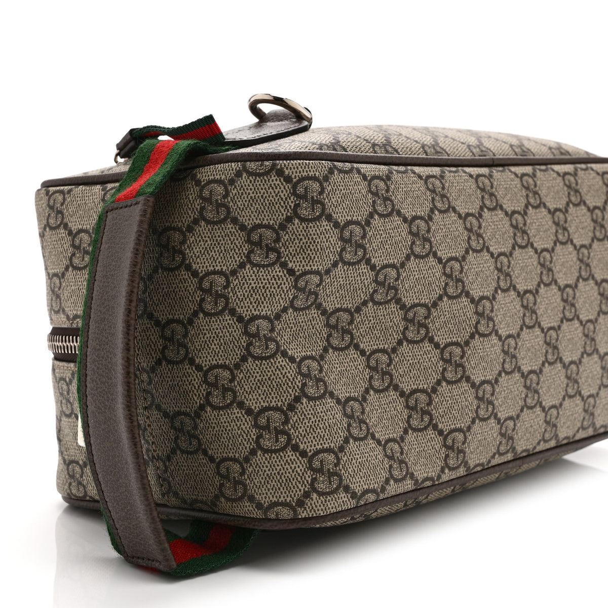 GG Supreme Medium Toiletry Case Beige Dark Brown