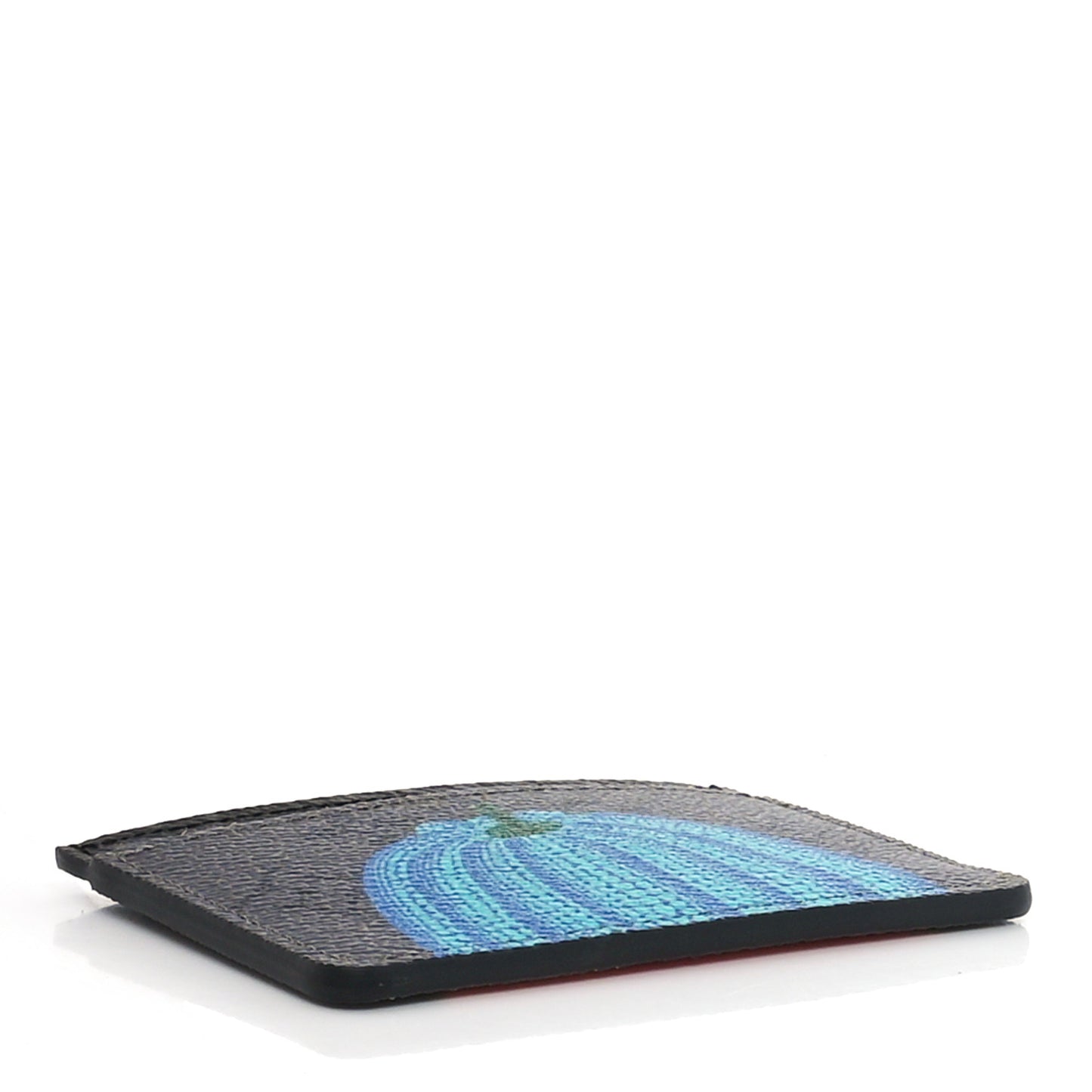 LV X YK Monogram Eclipse Reverse Pumpkin Card Holder