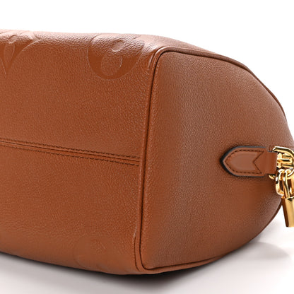 Louis Vuitton Empreinte Monogram Giant Speedy Bandouliere 25 Cognac 9 of 9