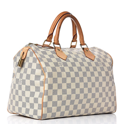 Louis Vuitton Damier Azur Speedy 30 3 of 25