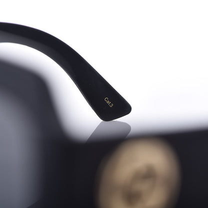 Gucci Square Frame Glitter GG0102S Sunglasses Black 7 of 9