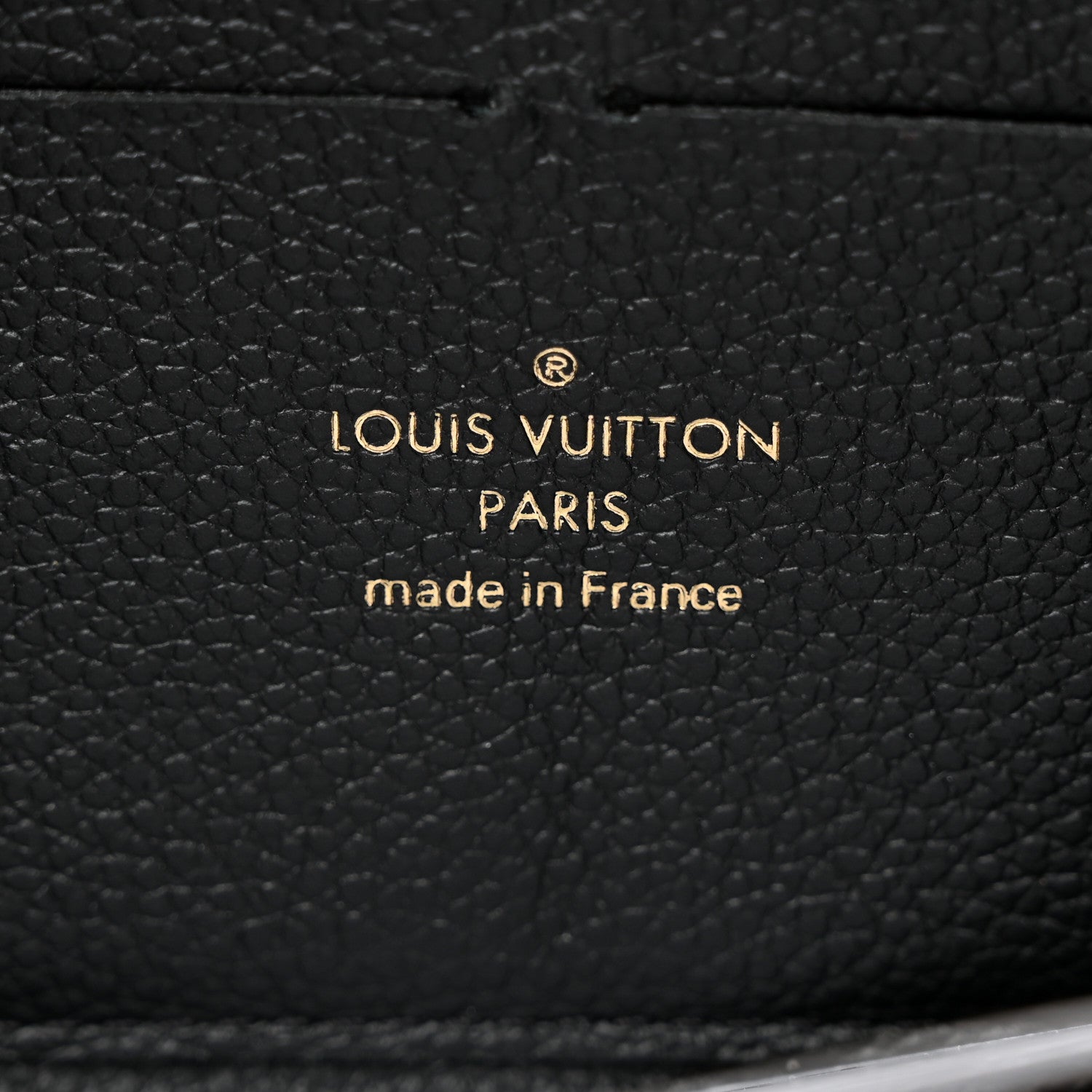 Louis Vuitton Empreinte Clemence Wallet Black 6 of 7