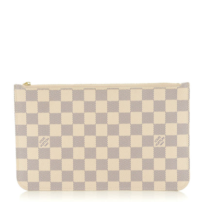 Louis Vuitton Damier Azur Neverfull MM GM Pochette 1 of 8