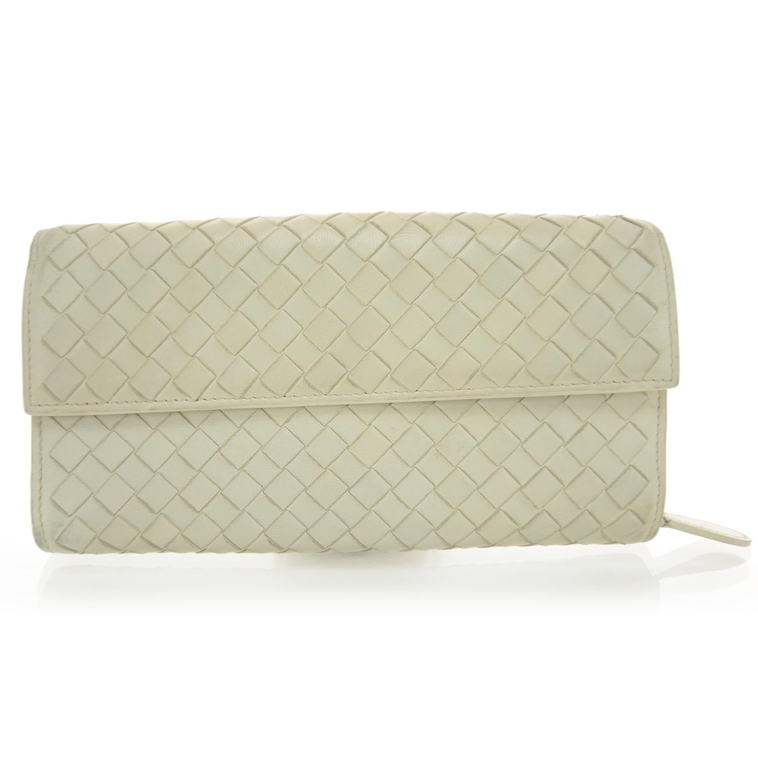 Bottega Veneta Nappa Intrecciato Continental Flap Wallet 1 of 7