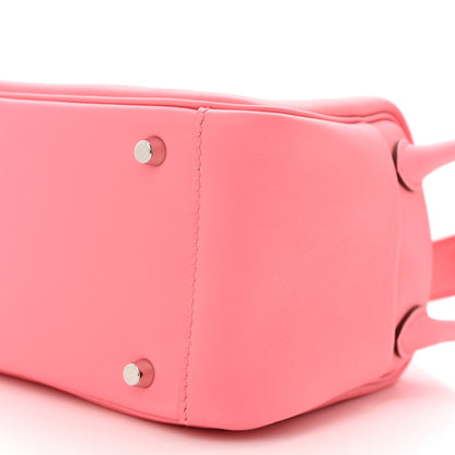 Hermes Swift Mini Lindy 20 Rose Ete 10 of 12
