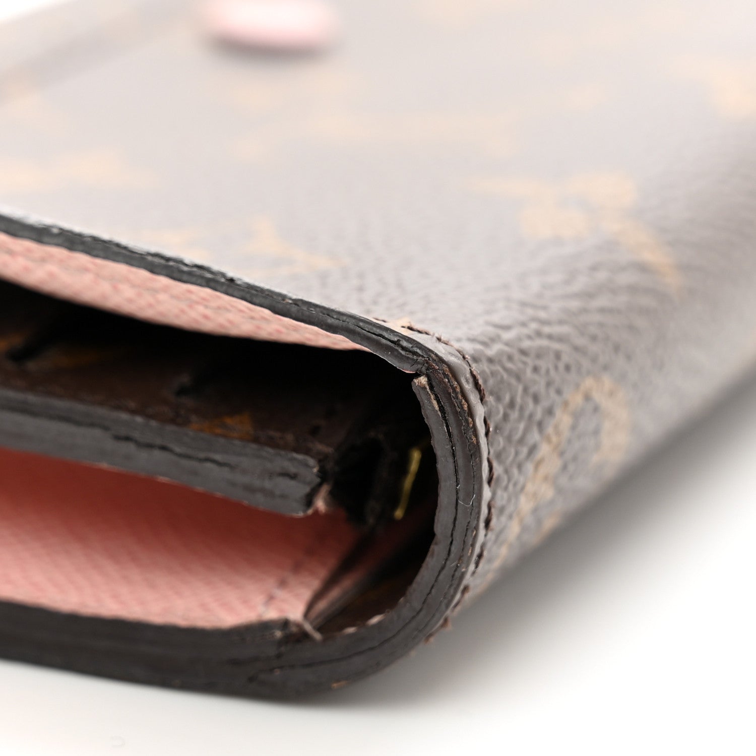Louis Vuitton Monogram Emilie Wallet Rose Ballerine 7 of 8