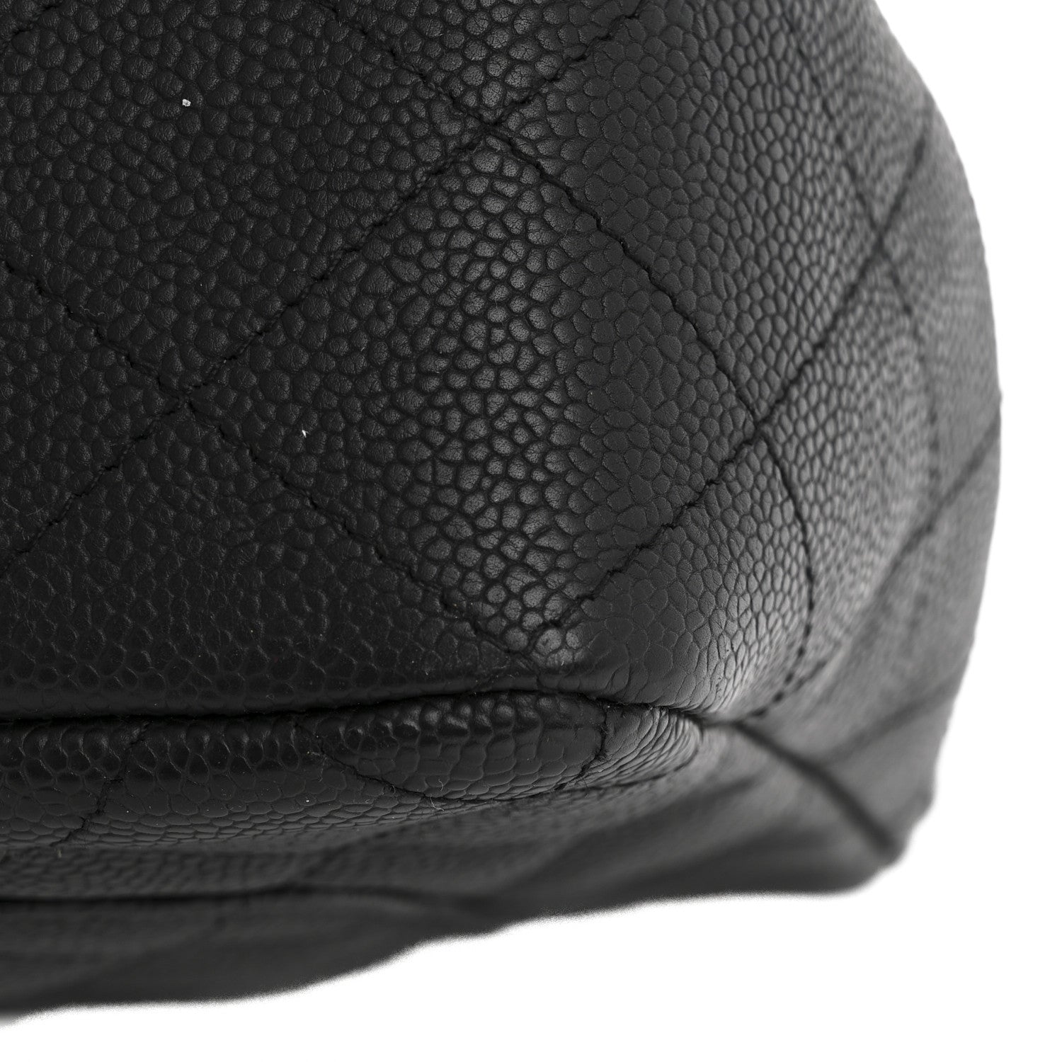 Chanel Caviar Quilted Jumbo Single Flap Black 13 of 13
