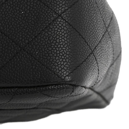 Chanel Caviar Quilted Jumbo Single Flap Black 13 of 13