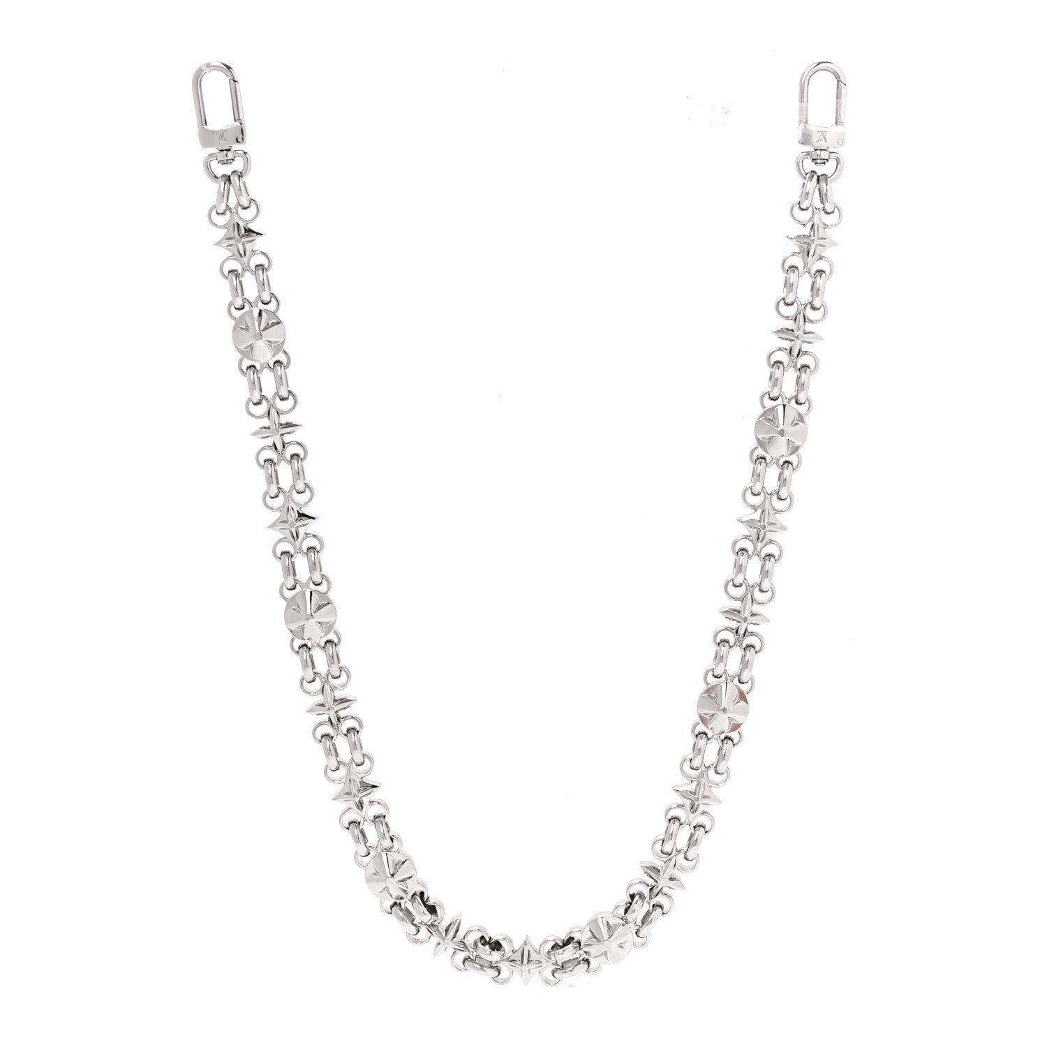Louis Vuitton Metal My Flower Chain Bag Charm Silver Silver 1 of 3