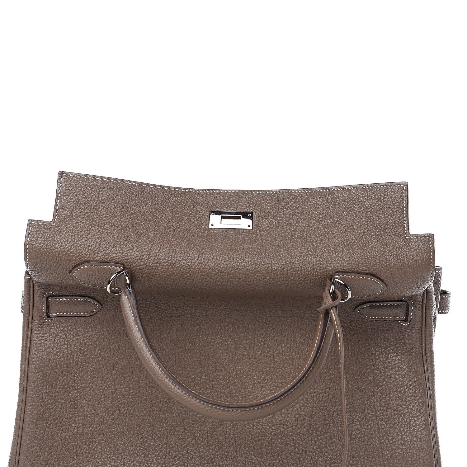 Hermes Togo Kelly Retourne 35 Etoupe 18 of 27