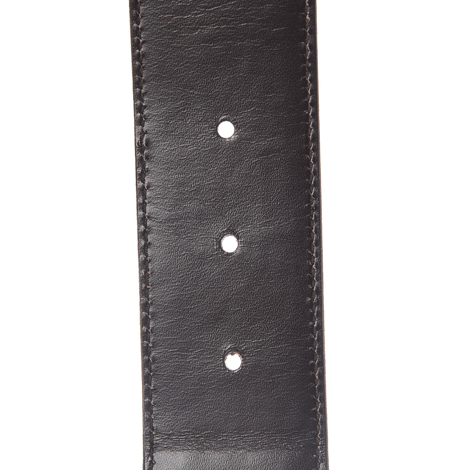 Gucci Calfskin Suede Interlocking G Belt 85 34 Brown 6 of 10