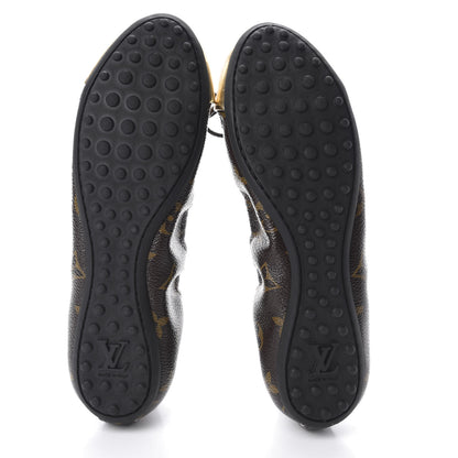 Louis Vuitton Monogram Flirty Ballet Flats 36 Gold 8 of 12