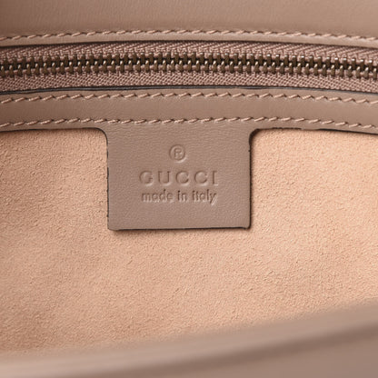 Gucci Calfskin Matelasse GG Marmont Clutch Porcelain Rose 6 of 9