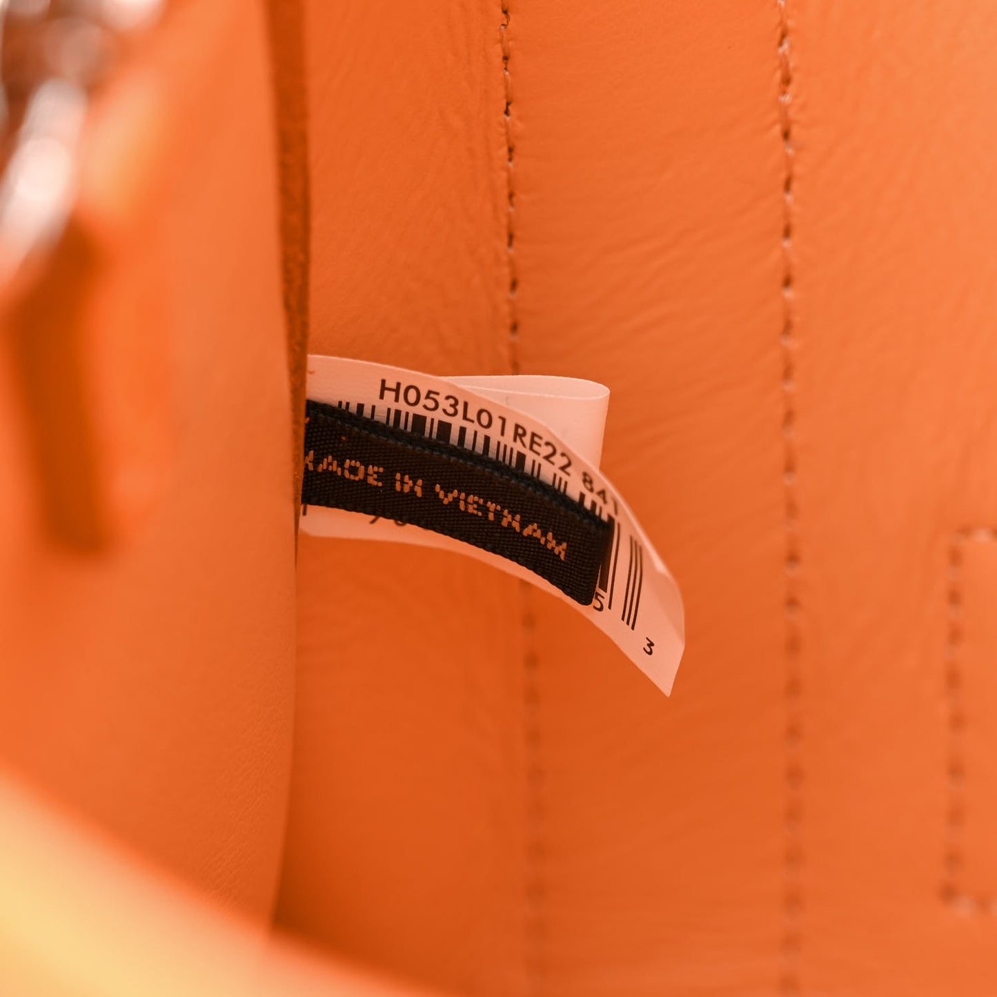 Grained Calfskin Micro The Tote Bag Artisan Gold