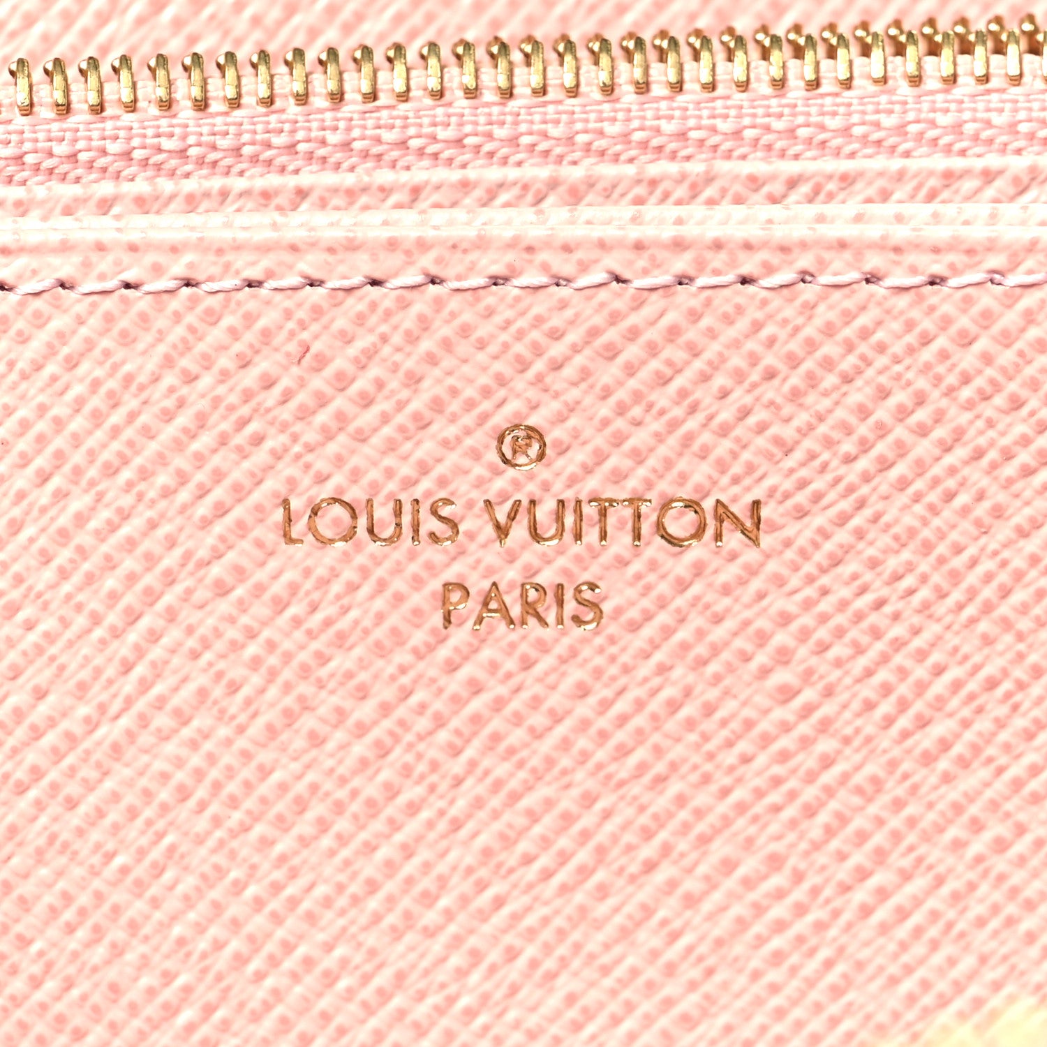 Louis Vuitton Damier Azur Zippy Wallet Rose Ballerine 6 of 6
