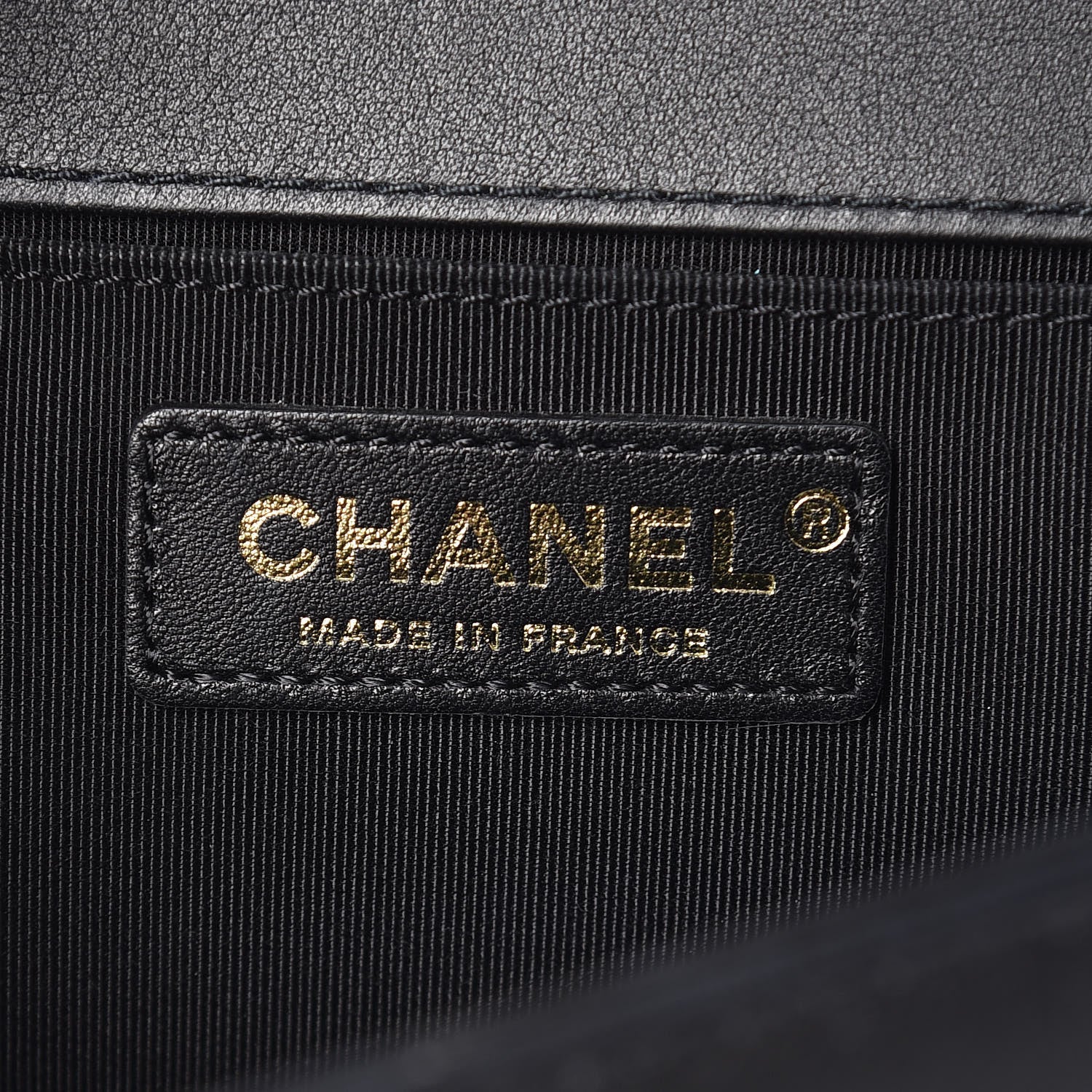 Chanel Calfskin Quilted Medium Boy Top Handle Flap Black 6 of 13