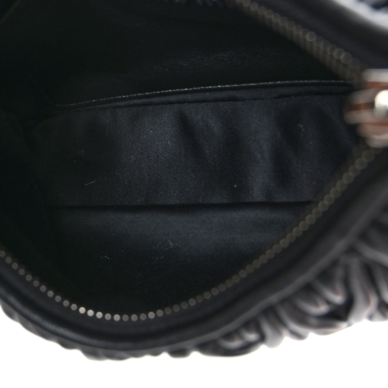 Miu Miu Nappa Matelasse Crystal Shoulder Bag Black 5 of 8