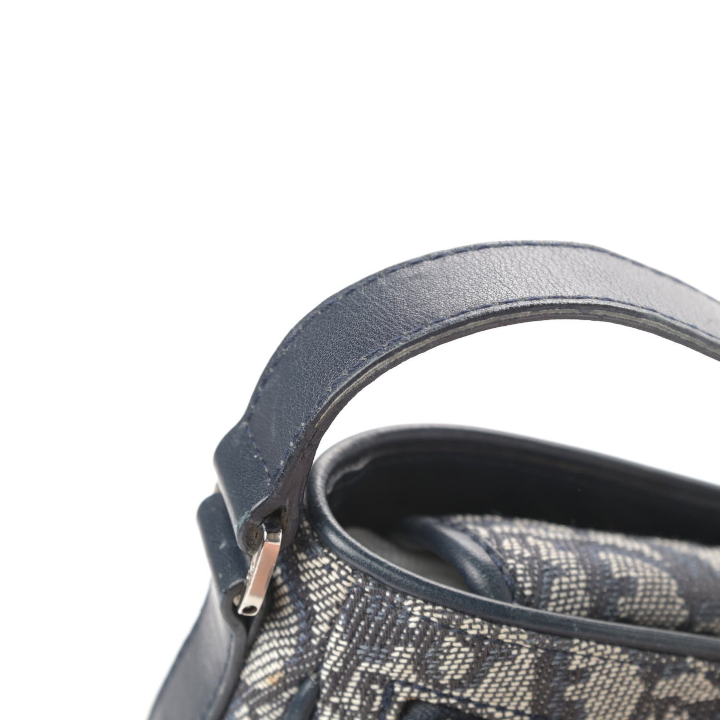 Monogram Charm Shoulder Bag Navy