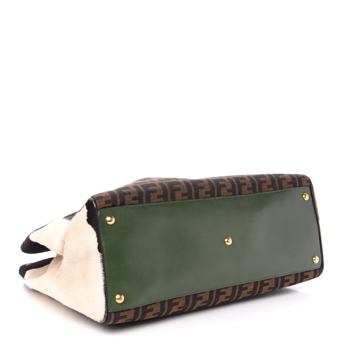 Calf Hair Zucca Large 2Jours Tote Tobacco Multicolor