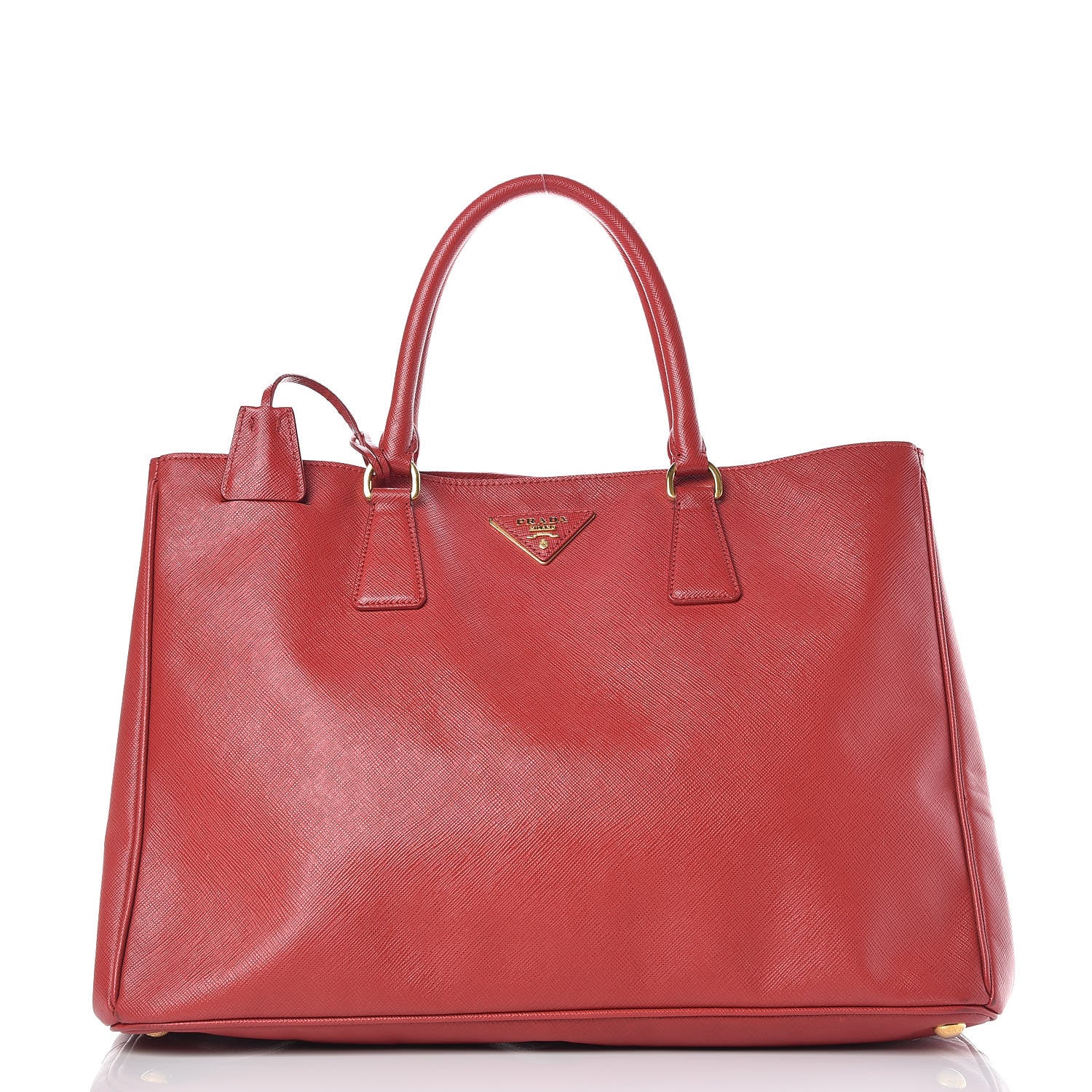 Prada Saffiano Large Tote Fuoco 1 of 15