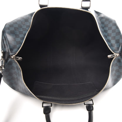 Louis Vuitton Damier Cobalt Keepall Bandouliere 55 5 of 6