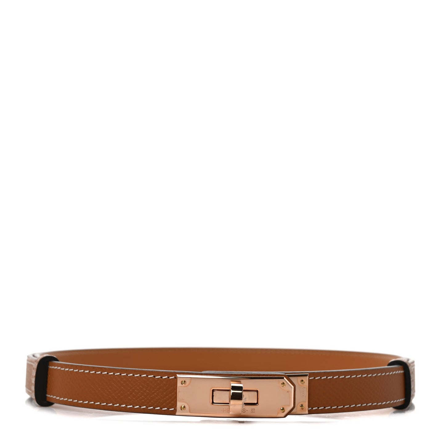 Epsom Kelly Belt Gold