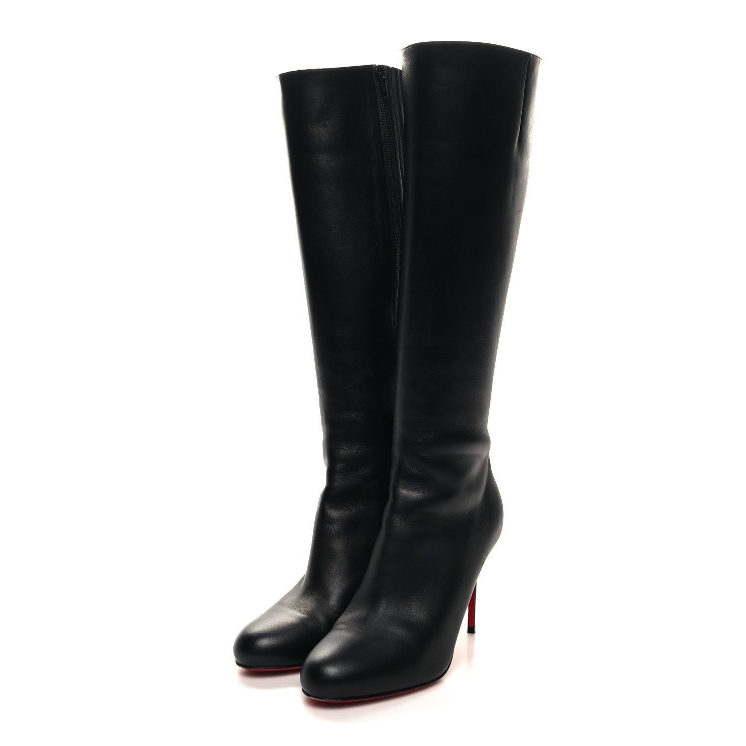 Christian Louboutin King Calfskin Fifi Botta 85 Boots 39 Black 3 of 7