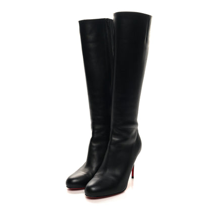 Christian Louboutin King Calfskin Fifi Botta 85 Boots 39 Black 3 of 7