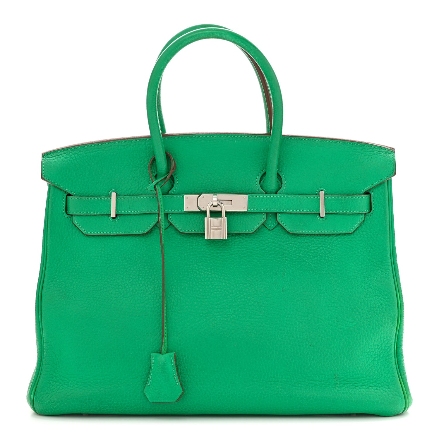 Hermes Taurillon Clemence BIRKIN 35 Menthe 1 of 15