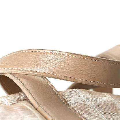 Chanel Nylon Travel Bowler Beige 12 of 13