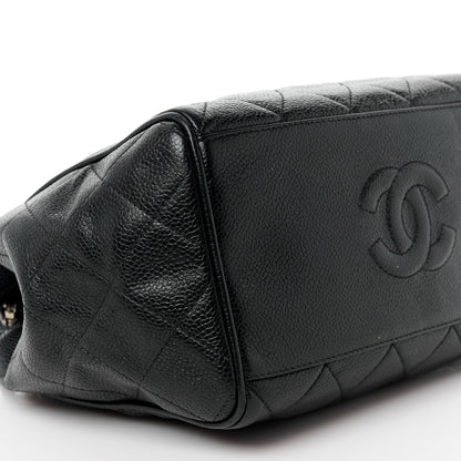 Chanel Caviar Quilted Shoulder Bag Black 11 of 14