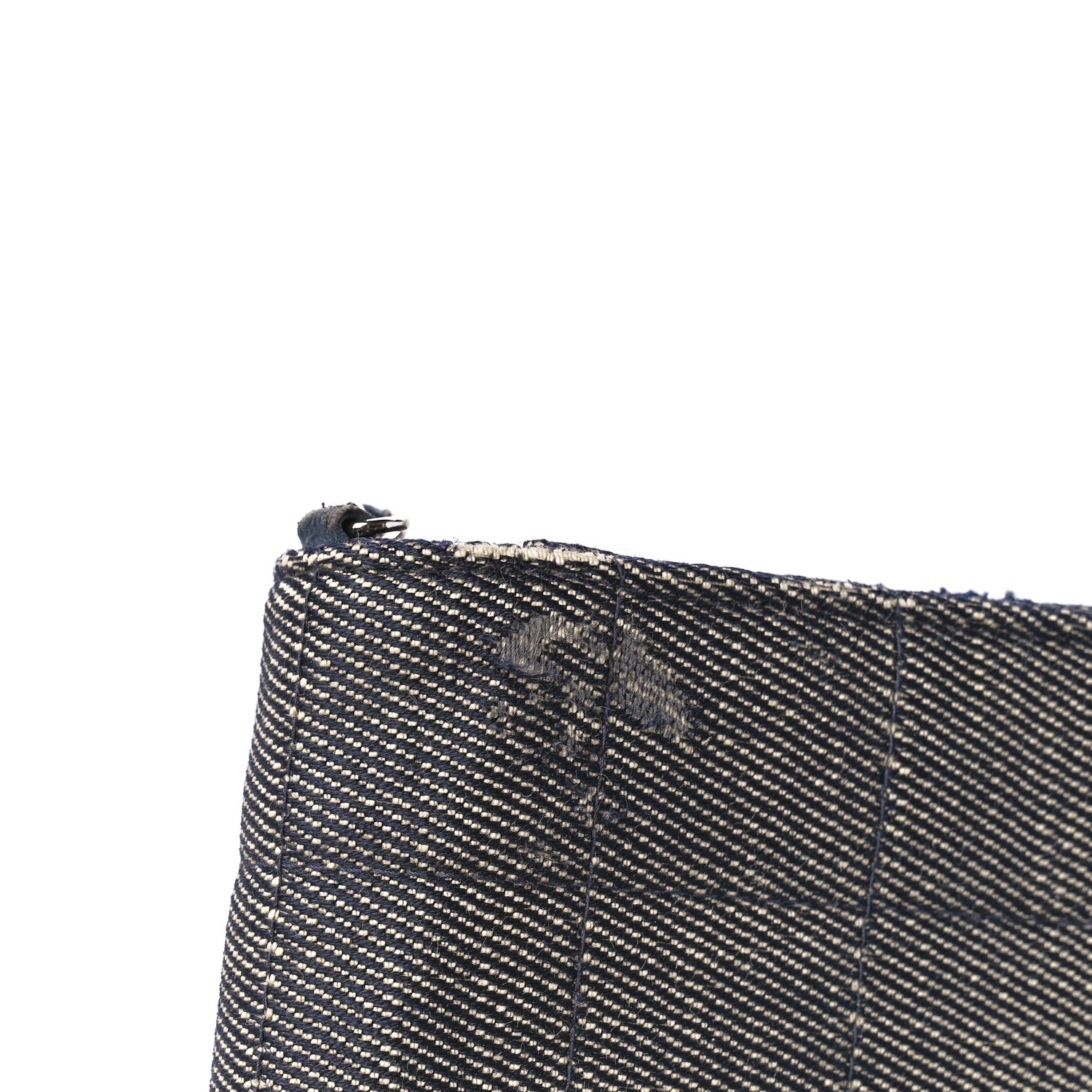 Chanel Denim Chocolate Bar Flap 12 of 12