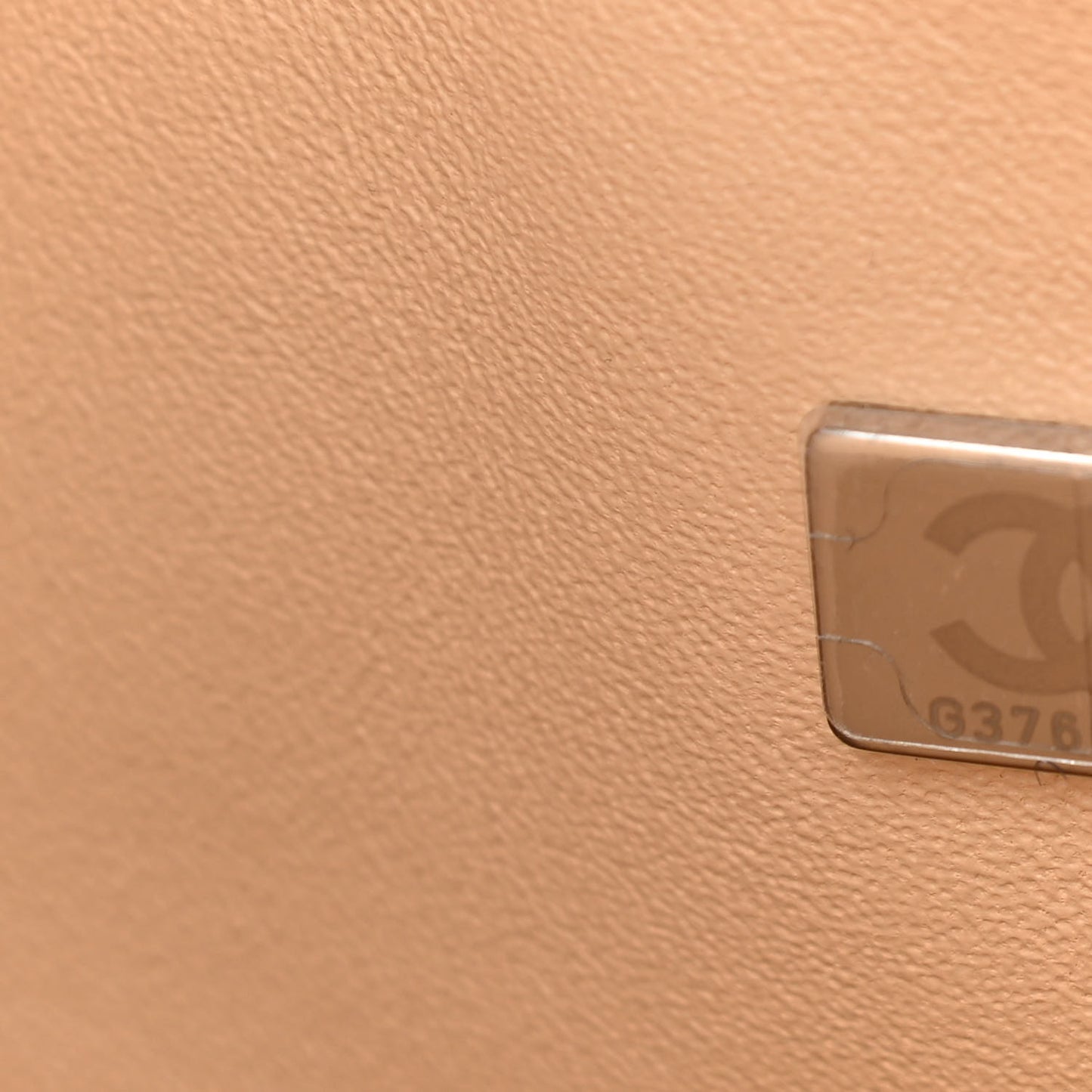 Caviar Quilted Small Double Flap Beige