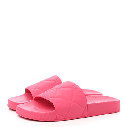 Bottega Veneta Rubber The Slider Sandals 38 Lollipop 3 of 8