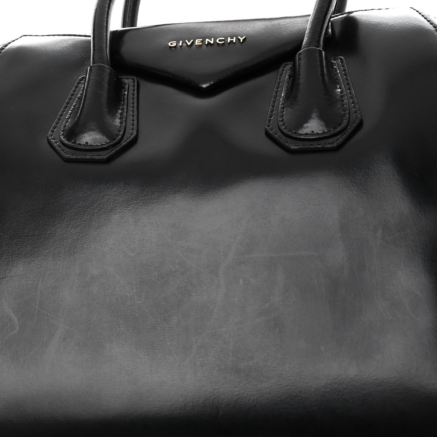 Givenchy Shiny Lord Calfskin Medium Antigona Black 14 of 18