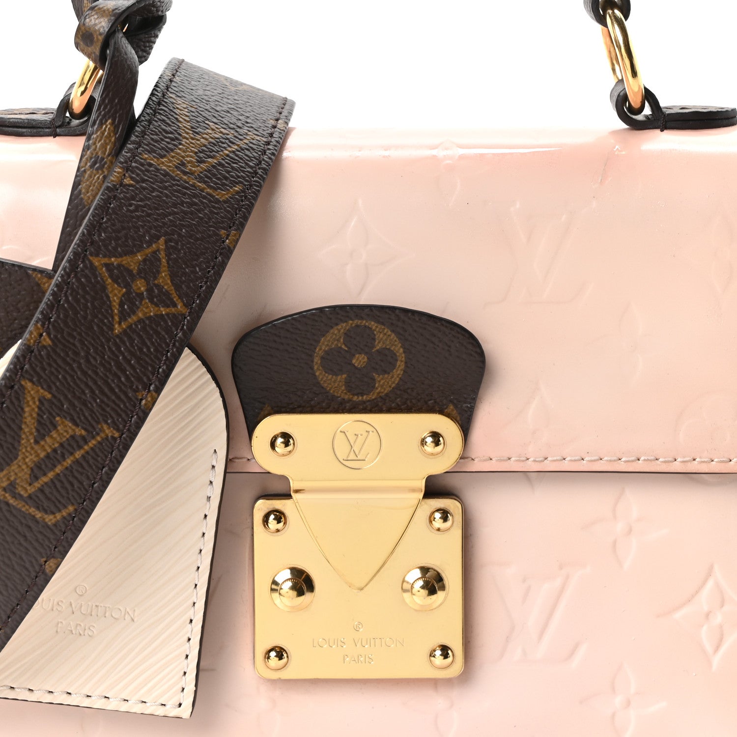 Louis Vuitton Vernis Epi Monogram Spring Street Rose Ballerine 8 of 10
