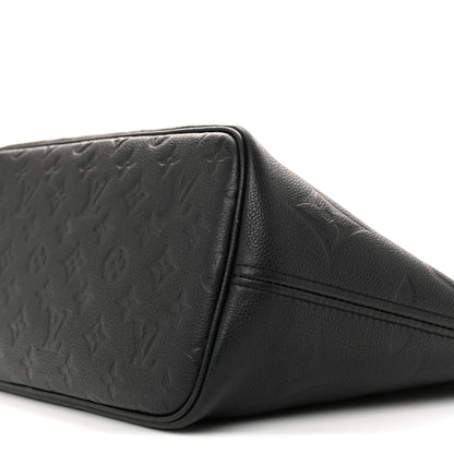 Louis Vuitton Empreinte Monogram Giant Neverfull MM Black 16 of 25