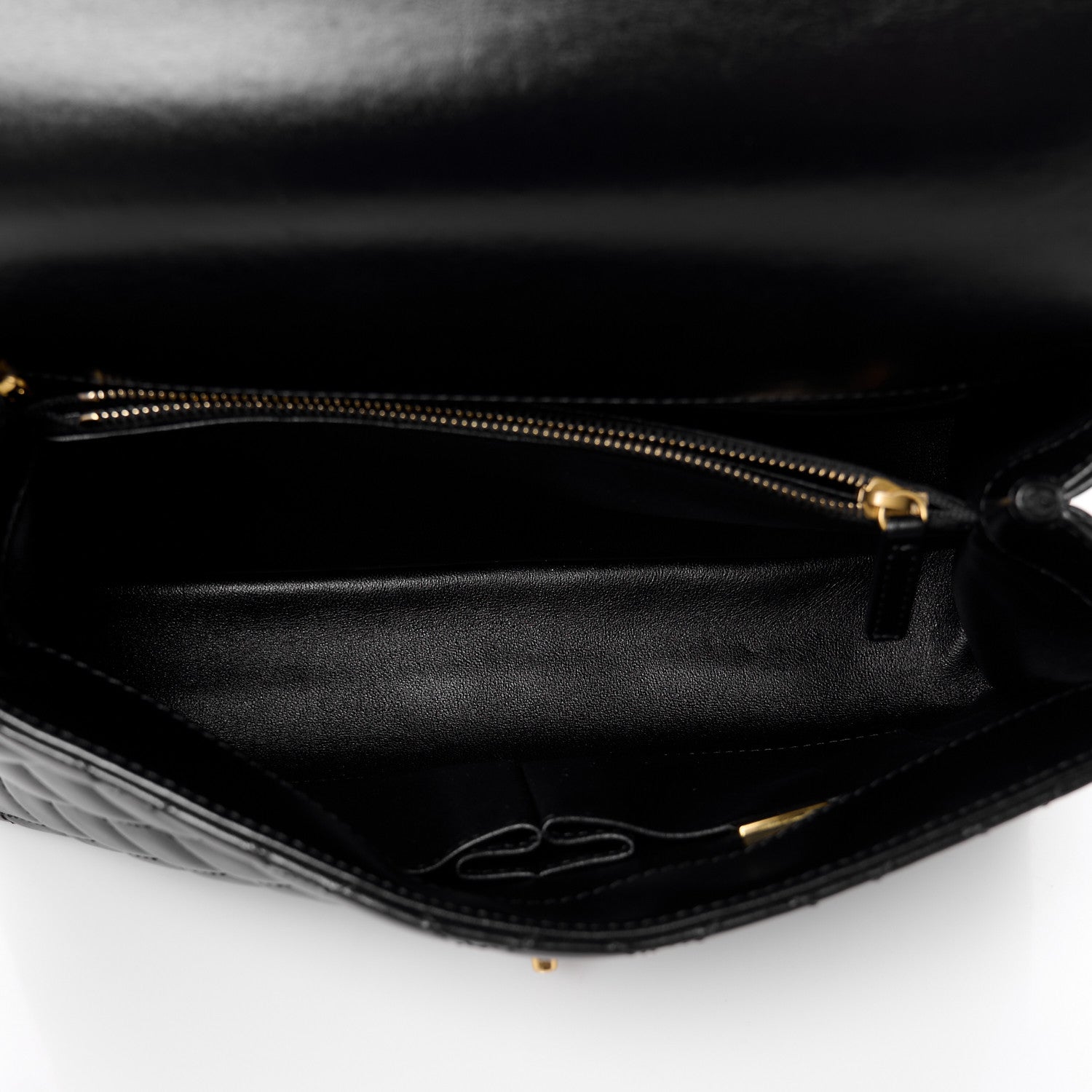 Chanel Calfskin Quilted Small Coco Chain Handle Flap Black 5 of 11