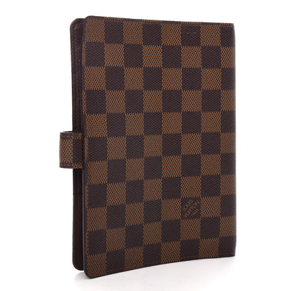 Louis Vuitton Damier Ebene Medium Ring Agenda Cover 3 of 7
