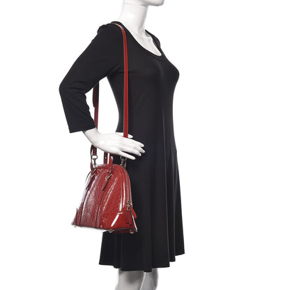 Gucci Patent Microguccissima Small Nice Top Handle Dome Bag Rose Bed 2 of 11