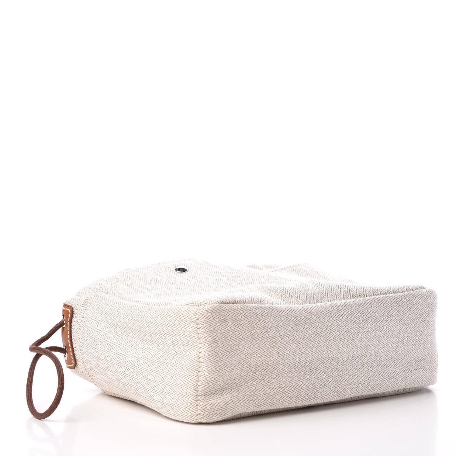 Hermes Canvas Barenia Fourbi 20 PM Pouch Naturel Fauve 4 of 8