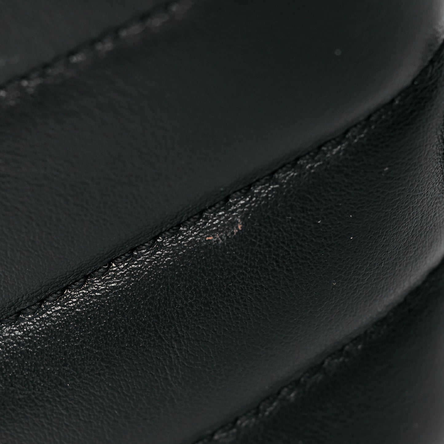 Calfskin Y Quilted Monogram Toy Loulou Crossbody Bag Black