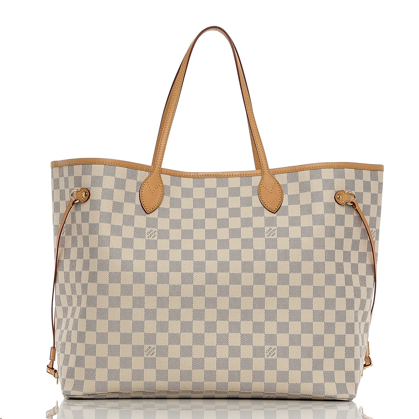 Damier Azur Neo Neverfull GM Rose Ballerine