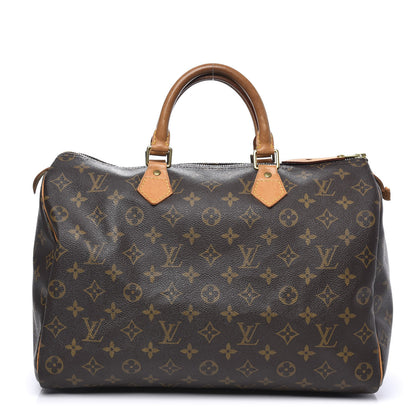 Louis Vuitton Monogram Speedy 35 1 of 9