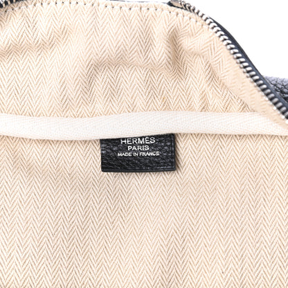 Hermes Taurillon Clemence Victoria II 35 Black 6 of 9