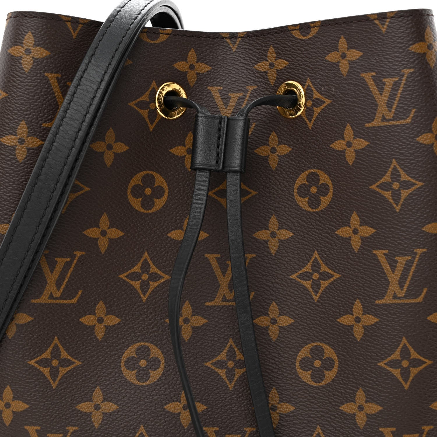 Louis Vuitton Monogram Neonoe MM Black 7 of 12