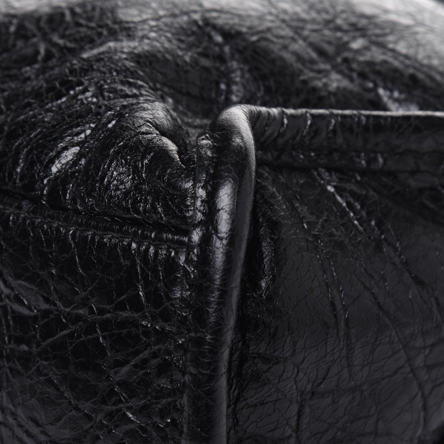 Balenciaga Agneau Classic Silver Hardware Mini City Black 15 of 21