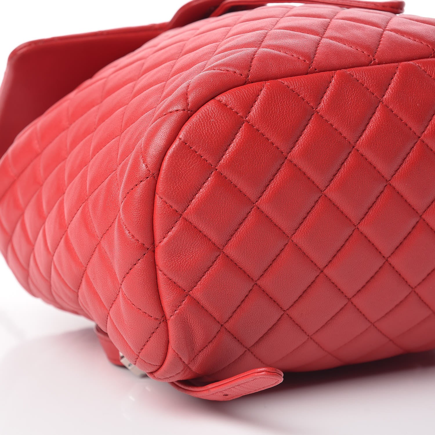 Chanel Lambskin Quilted Large Urban Spirit Backpack Red 9 of 10