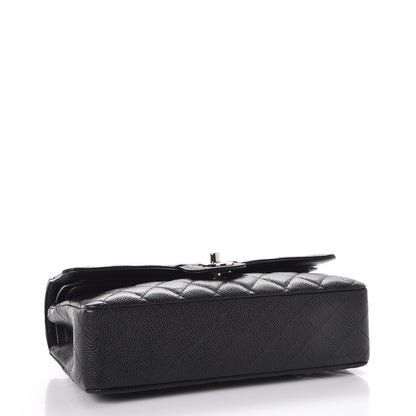 Chanel Caviar Quilted Medium Double Flap Black 5 of 8